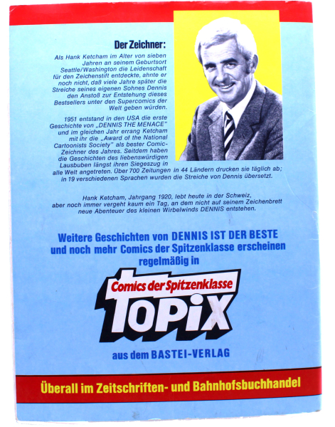 TOPIX Nr. 15 – Dennis ist der Beste (1976) | Kult-Comic bei hoppla-stuff.de